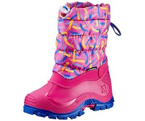 Spirale Girls Sydney Boots, Snow Boot Girl, Winter Boots, Insole in Double Layer Felt and Soft Natural Wool, Fucsia, 13 UK Child (32 EU)