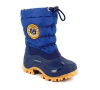 Spirale Unisex Kids’ Eric Snow Boots,Winter Boots,Insole in Double Layer Felt and Soft Natural Wool Blu/Crepe, 4 UK