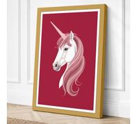 Spiraled Horn Dreams Canvas Wall Art Print 30x20 Inch