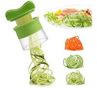 Spiralizer for Vegetables, Zucchini Spaghetti Maker, Spiralizer, Vegetable Slicer, BPA Free, Dishwasher Safe, Courgette Spiral for Carrot, Cucumber, Potato, Pumpkin