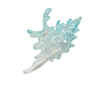 Spirals Hair Clip, Crystals, Formal Event, Blue