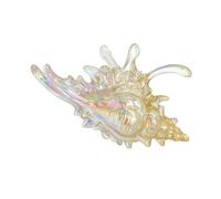 Spirals Hair Clip, Crystals, Formal Event, Yellow