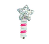 Spirals Hair Rings For Adult Kids Phone Wire Hair Ties Star Hair Scrunchy Fashion Hairpieces Thick Hair Elastics Decors