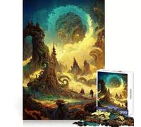 Spirals of Nature Jigsaws 1000 Pieces for Adults Mind Exercise Toy Stress Relief Design Assembly Elegant Gift 38x52cm