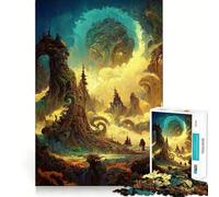 Spirals of Nature Jigsaws 1000 Pieces for Adults Mind Exercise Toy Stress Relief Design Assembly Elegant Gift 38x26cm