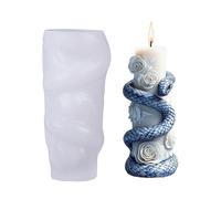 Spirals Snake Pillar Molds Casting Molds Silicone Flower Snake Pillar Plasters Epoxy Resin