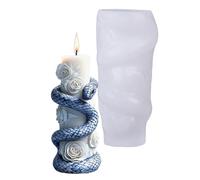Spirals Snake Pillar Molds Casting Molds Silicone Flower Snake Pillar Plasters Epoxy Resin Flower