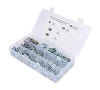 Spire Clip Nut,Clip Nut 160Pcs U Clips Chimney Nut 304 Stainless Steel Fastener M4 M5 M6 M8 for Motorcycle Car