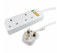 Spire RB-02M02SPD power extension 2 m 2 AC outlet(s) Indoor White