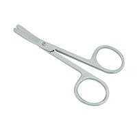 Spire Tools ® Baby Children's Kids Nail Scissors Safe Women Ladies toenails Manicure Multi-Purpose Stainless Steel Cuticle Pedicure Beauty Men Grooming Kit, Eyebrow, Eyelash, Dry Skin Curved Blade