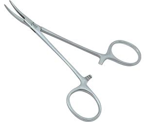 Spire Tools ® Professional Curved Stainless Steel Dog Ear Hair Plucking Forceps Pet Tweezers for Grooming, Piercing Ball Removal Screw Tool, Fishing Pliers Hook Remover - Veterinary, Jewellery Clamp