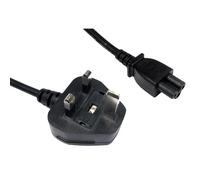Spire UK Power Lead, Cloverleaf, Moulded Plug, 1.8 Metres