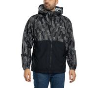 Spire Valley Novelty Windbreaker Jacket Black Treebark S