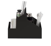 Spirella 10.19178 Skyline Storage Bathroom Accessory, Plastic, black, 8.5 x 13 cm