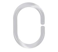 Spirella 10.40076 Shower Curtain Loops Plastic
