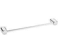 Spirella 1209630 Plastic Wall Accessory Clear Towel Rail 40, White, Standard