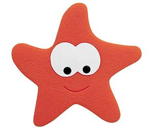 SPIRELLA 5pcs Set, Red Starfy Collection, Shower Mat, PVC