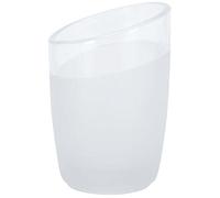 Spirella Ø7 x 10 cm, Level Collection, Toothbrush Holder, Tempered Glass, Transparent