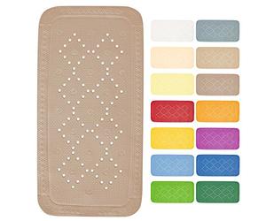 Spirella 71 x 36, Beige Alaska Collection, Shower Mat, PVC