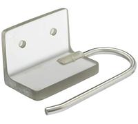 Spirella Accessory Stainless Steel Loft Roll Holder Wall Grey 1205972, White, Standard