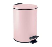 Spirella Adelar Bin 3 Litres Stainless Steel with Automatic Close and Inner Bucket, Soft Close, Matte Pink
