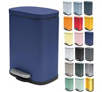 Spirella Akira Pedal Bin 5 Litres Blue