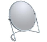 Spirella Akira Make-Up Mirror Cosmetic Mirror Bathroom Mirror 5x Magnification Matte Blue Ice Mat Unique Size