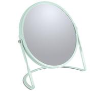 Spirella Akira Make-Up Mirror, Cosmetic Mirror, Bathroom Mirror, 5x Magnification, Matte Green, Vert Ice Mat, Unique Size