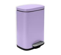 Spirella Akira Steel Pedal Bin 5 Litre Lavender