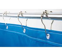 Spirella Anello Chrom Shower Curtain Rings Chromed Steel 12 Pieces