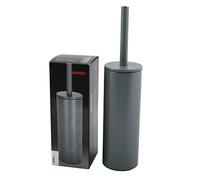 Spirella BATH BRUSH STAINLESS STEEL AKIRA MATT GREY, Metal, 40 x 9.5 x 9.5 cm