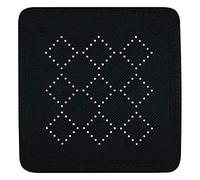 Spirella, bath, shower mat, antibacterial non-slip with suction cups, Alaska black, approx. 55 x 55 cm