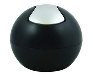 Spirella Bowl Waste Bin matt black