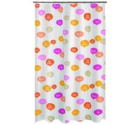 Spirella CIAO 10.18686 Shower Curtain 180 x 200 cm DV-PEVA Orange/Pink