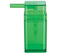 Spirella Cubo Polystyrol Soap Dispenser, Clear Green