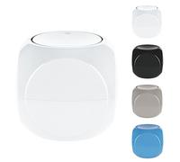 Spirella Bathroom bin, White, 14 x 14 cm