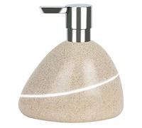Spirella Etna Polyresin Stoneware Soap Dispenser, Sand
