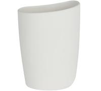 Spirella Etna Toothbrush Holder Stoneware White Height 12.5 cm x Width 11 cm