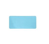 Spirella Groove Light Blue Bathtub Mat Bathmat Safety Insert 30x14in.(35x75cm.)