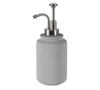 Spirella Handmade Ceramic Soap Dispenser, Stone