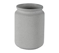 Spirella Handmade Ceramic Tumbler/Toothbrush Holder, Stone