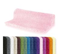 Spirella Highland Collection Bath Mat 100% Polyester and Microfibre Pink 55 x 65 cm
