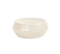 Spirella Joshua Stoneware Soap Dish, Dimensions 12 x 5 cm, Elegant Bathroom Accessory, Modern and Practical Design for Optimal Storage, Ecru, Sandstone