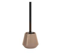 Spirella - Joshua Stoneware Toilet Brush 13.5 x 38.5 cm for Effective Cleaning, Modern Design and Elegant Finishes, Easy to Clean, Robust and Reliable, Cappuccino