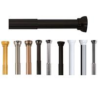 Spirella Kreta MATT 75-125 cm, Dull Black