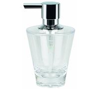 Spirella Max Light Clear Soap Dispenser Acrylic Transparent Height 14.5 cm x Width 8.5 cm