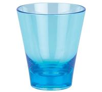 Spirella Max Light Cobalt Toothbrush Holder Acrylic Blue Height 10 cm x Width 8.5 cm