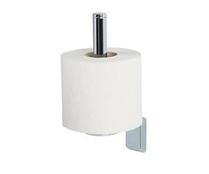 Spirella MAX Light Collection Toilet Paper Dispenser, 5.5 x 22, Chrome-Plated Metal, Grey