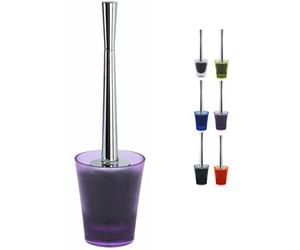 Spirella Max Light Violet Toilet Brush Acrylic Purple 39 cm x Width 11.5 cm