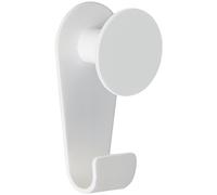 Spirella MISTERHOOK White Bathroom Hook, Plastic, White, 8.6 x 4.1 cm